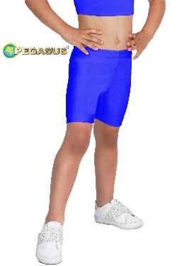 PANTALONCINO DANZA LYCRA BLU BABY